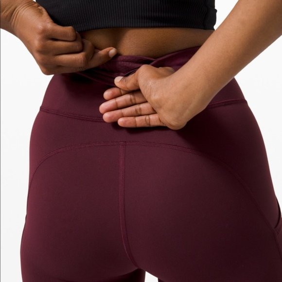Lululemon Invigorate HR Tight 25” in Cassis - Picture 3 of 4